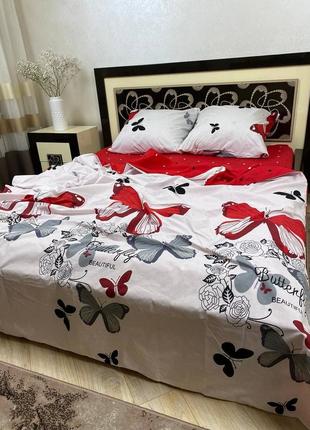 Постільна білизна  бязь голд-батерфляй