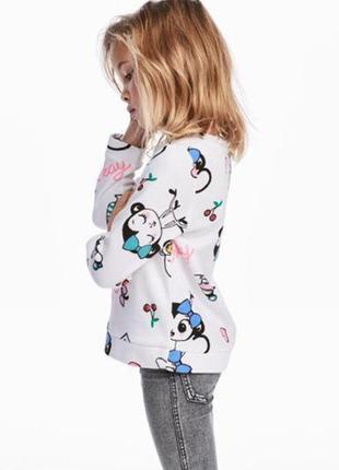 Оригінальний світшот від бренду h&m 0571659002 розм. 122-128(6-8лет)