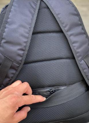 Мужской черный тактический городской рюкзак портфель тонкий для ноутбука прочный5 фото