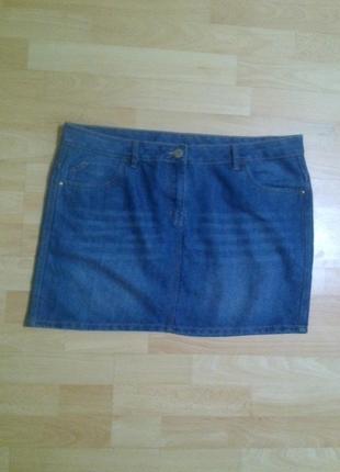 Фирменная джинсовая юбка geroge