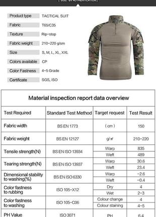 Військова форма зсу, тактичний військовий комплект одягу g2 - колір мультикам з комплектом захисту, розмір xxl9 фото