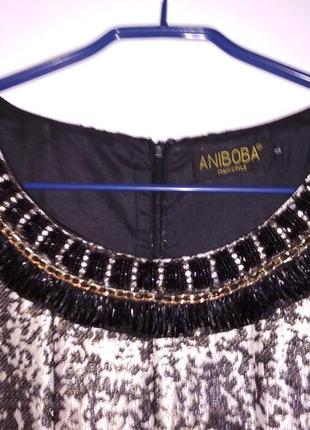 Эксклюзивное и нарядное платье aniboba, р.s4 фото