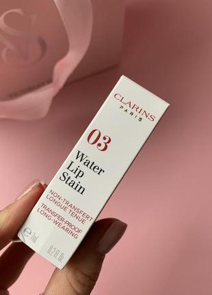 🔥пигмент для губ clarins water lip stain🔥2 фото