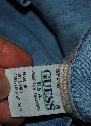 Guess куртка джинсовка мужская джинсовая3 фото