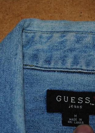 Guess куртка джинсовка мужская джинсовая2 фото