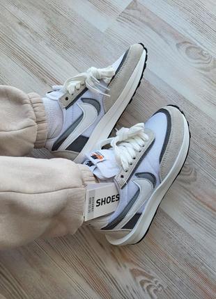 Nike sacai grey white