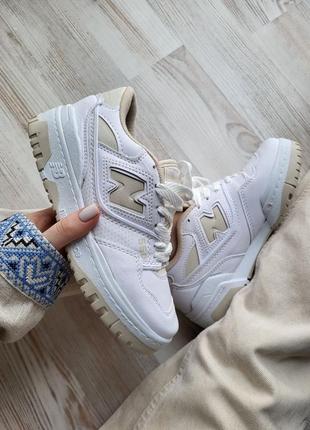 New balance 550 cream