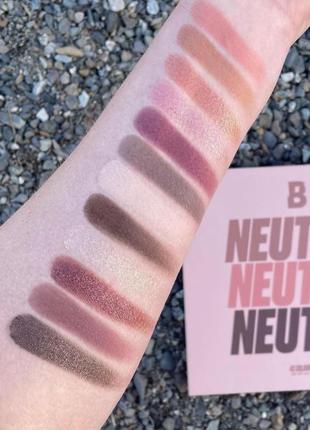 Палетка теней от beauty bay 42 neutral