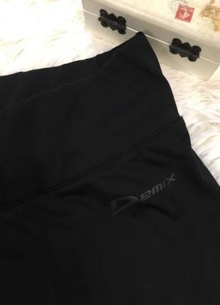 Чёрные спортивные бриджи брюки  demix2 фото