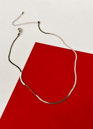 Серебряная цепочка3 фото