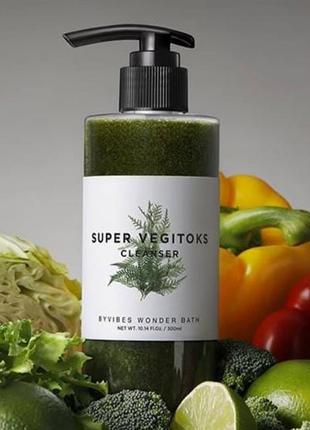 Универсальное детокс очищение для лица wonder bath super vegitoks cleanser