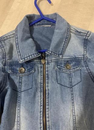 Topolino джинсова джинсовая куртка, родмвр 1163 фото