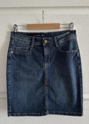 Новая трендовая джинсовая юбка винтаж в стиле y2k zara america 00