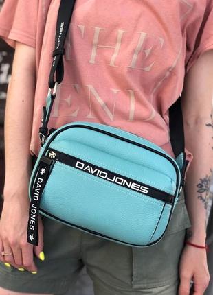 Сумка на довгій ручці cross-body сумочка трендова і стильна кроссбоди david jones