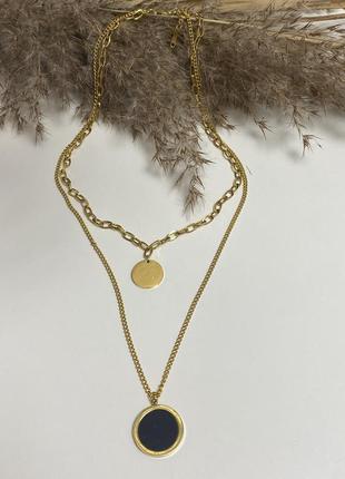 Подвійний ланцюжок у стилі “bulgari”