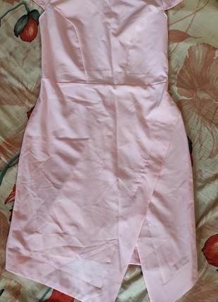 Персиковое, нежно-розовое платье van gils