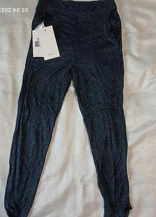 Лосини літні штани сині