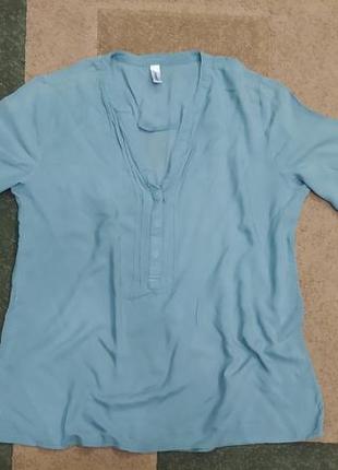 Очень нежная рубашка рубашка блуза блузка м, л размер
