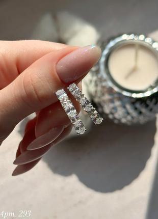Серебряные серьги