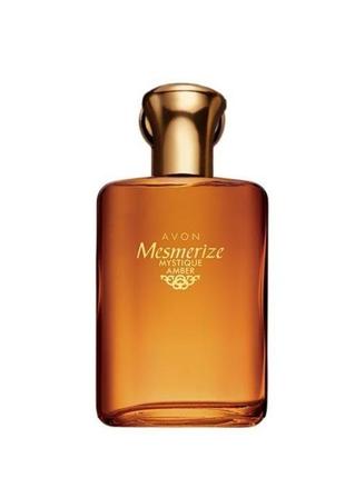 Туалетна вода avon mesmerize mystique amber для нього 100мл2 фото