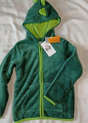 Кофта динозавр на замку з капюшоном