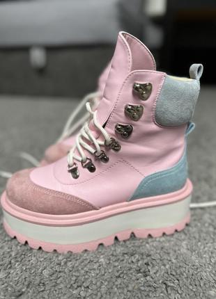 Barbie platform boots