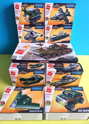 Конструктор військова техніка - великий бтр qman, деталей