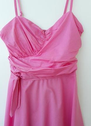 Актуальное розовое платье от h&m розовый сарафан l3 фото