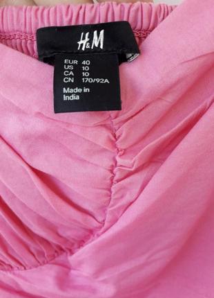 Актуальное розовое платье от h&m розовый сарафан l5 фото