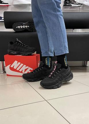 Кроссовки : nike air max 95 black