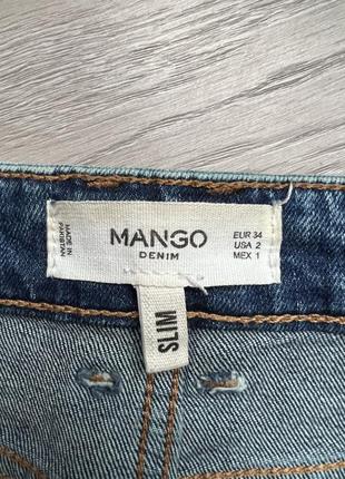 Слим джинсы mango2 фото