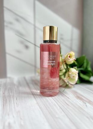 Мист спрей victoria secret strawberry champagne 200 ml