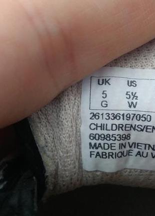 Туфли clarks 21 р.,5 g 4