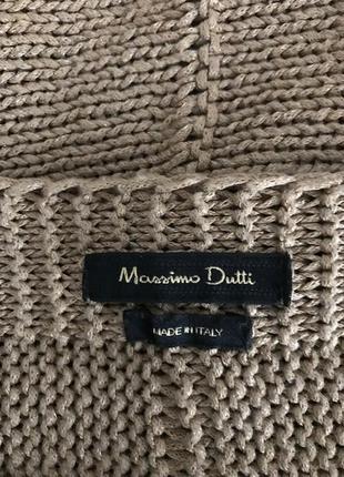 Стильный джемпер благородного цвета от massimo dutti, размер  xs (реально до l)8 фото