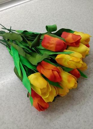 Букет тюльпанов из фоамирана4 фото
