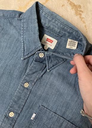 Оригинальная джинсовая рубашка levi’s2 фото