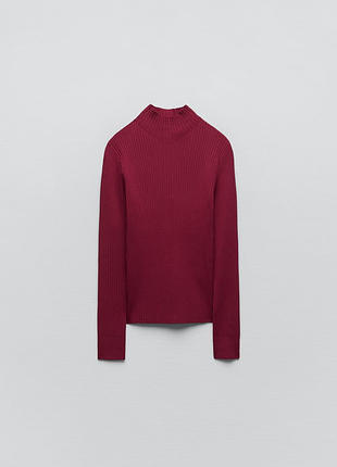 Гольф в рубчик zara