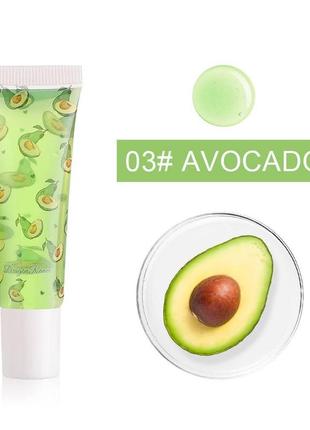 Фруктовий бальзам-олійка для губ авокадо (№3), 12 г1 фото