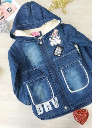 Джинсова куртка на хлопчика