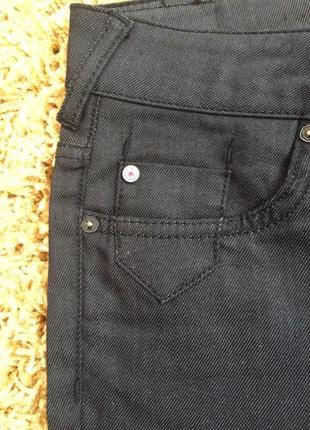 Классные фирменные джинсы черного цвета dept denim department #розвантажуюсь3 фото