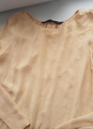 Прозрачная блуза zara