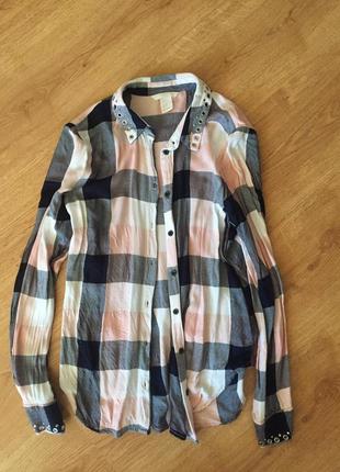 Рубашка в клетку