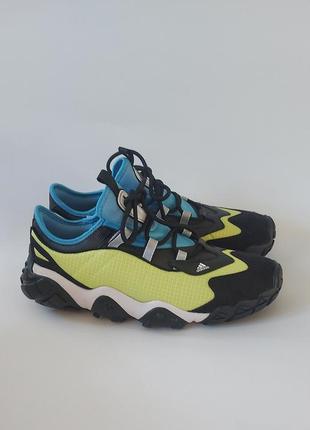Кроссовки кросівки adidas gold fyw secant blue black yellow fw 6361
