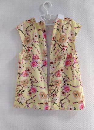 Безрукава блуза українського бренду pink3 фото