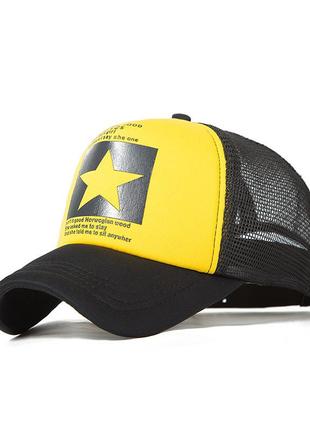 Кепка звезда бейсболка унісекс