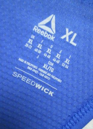 Фірмова спортивна майка борцовка великого розміру reebok speedwick оригінал7 фото