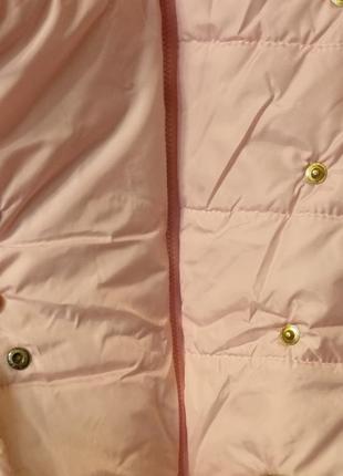 Новое пальто розового цвета2 фото
