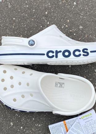 Шлепки резиновые тапочки  тапки сланцы crocs bayaband clog кроксы обувь доя медиков крокси nike adidas yeezy slide сандали