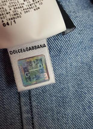 Джинсовый пиджак dolce & gabbana9 фото