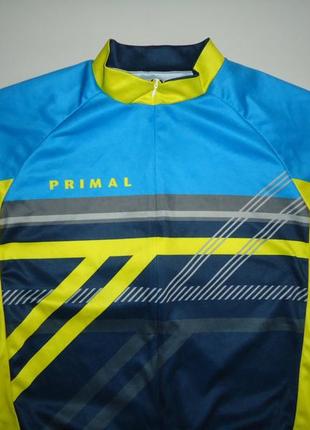 Велофутболка велоджерсі primal cycling jersey (m)3 фото